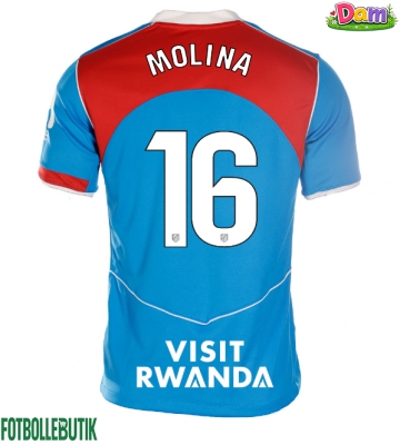 Atletico Madrid Nahuel Molina #16 Tredje Tröja Kvinnor 2025-26 Kortärmad